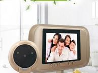 main image for ad Digital Door Viewer Camera 3.5" LCD Screen Peephole Night Vision Cat Eye Motion