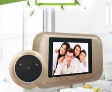 Digital Door Viewer Camera 3.5" LCD Screen Peephole Night Vision Cat Eye Motion