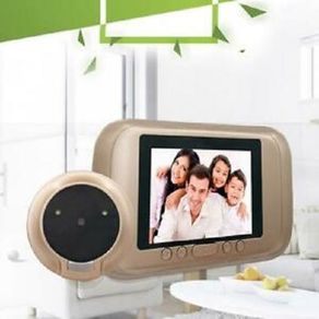 Digital Door Viewer Camera 3.5" LCD Screen Peephole Night Vision Cat Eye Motion