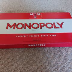Vintage Monopoly Property Trading Board