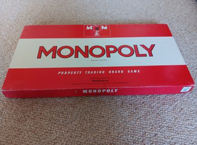 Vintage Monopoly Property Trading Board
