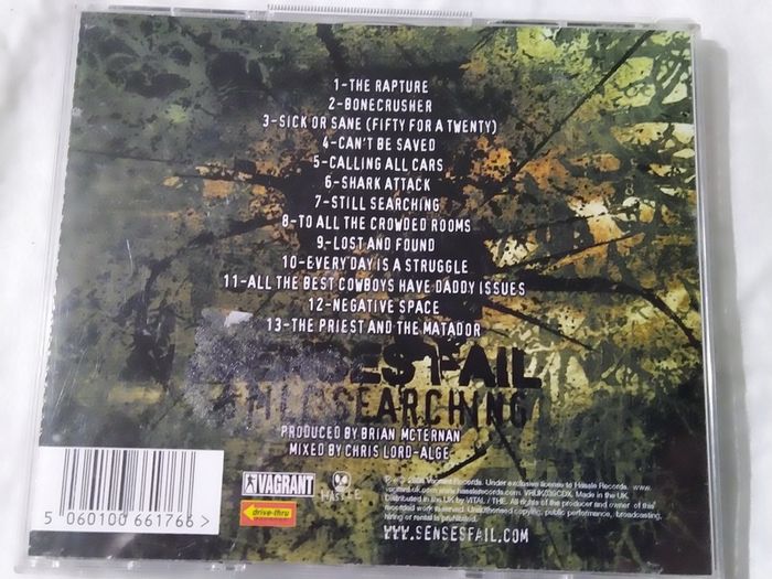 Senses Fail - Still Searching Cd & Dvd