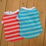 NEW dog/cat stripped polo t-shirt Image 3