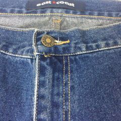 Ladies blue denim plus size jeans size 28L Includes Postage