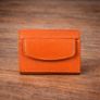 Premium Genuine Leather Smart Card Holder Wallet RFID Blocking Slim Wallet with Pop-Up Card Case Image 9