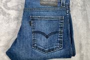 Levi's 511 Jeans Mens W30 L29 Slim Fit Blue Denim Indigo Wash - Stretch