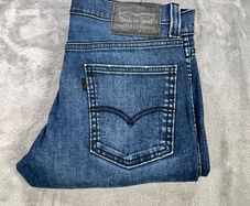 Levi's 511 Jeans Mens W30 L29 Slim Fit Blue Denim Indigo Wash - Stretch