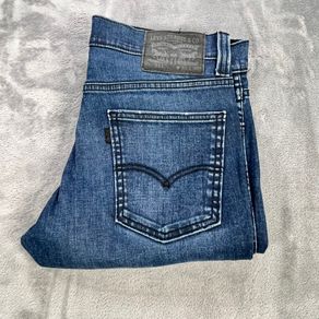 Levi's 511 Jeans Mens W30 L29 Slim Fit Blue Denim Indigo Wash - Stretch