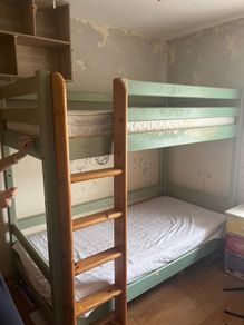 bunk bed with mattresses included