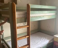 bunk bed with mattresses included