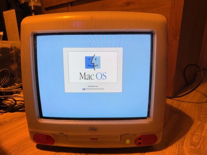 Apple iMac G3 Vintage Desktop Pink - Working!
