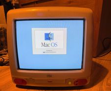 Apple iMac G3 Vintage Desktop Pink - Working!