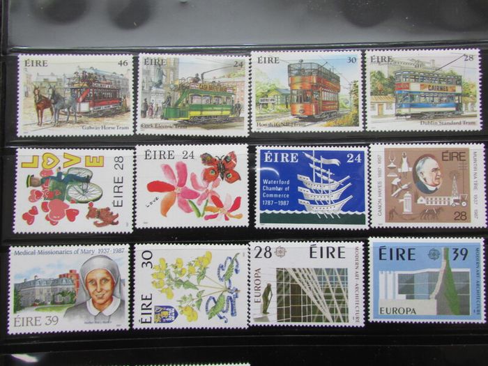 Ireland 1987 Complete Year.27 Stamps.MNH.