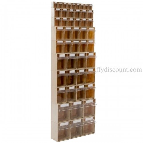 Tilt Bin System 4  Container For Small Storage Needs 1720Mm High X 600Mm Wide