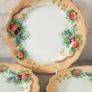 Victorian Bone China Side Plates X 5 Image 4