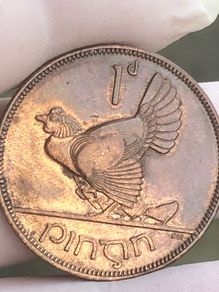 1935 Irish Penny Nice grade