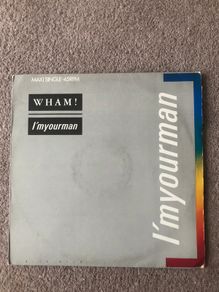 Wham Im Your Man Vinyl 12 Inch Single