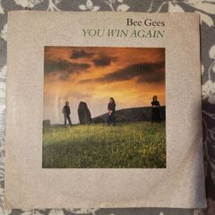 Bee Gees, You Win Again, Backtafunk 7 inch Vinyl, 1987