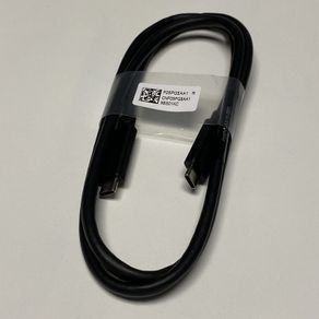 Dell USB-C Charge Cable | USB C to USB C, Male to Male, Black