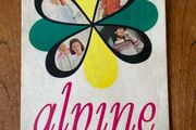 Vintage Shop Ad / Showcard for Alpine Knitwear by Woolcraft
