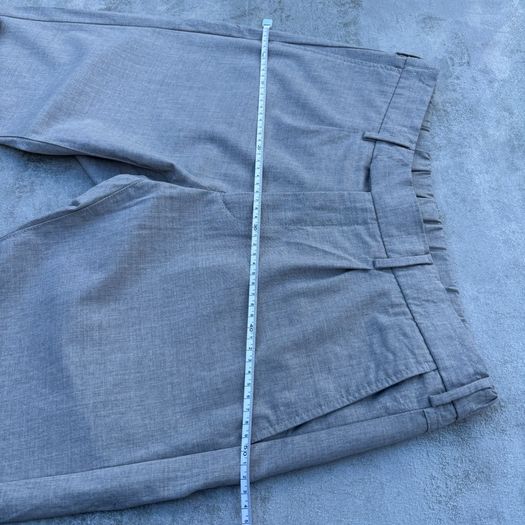Grey eleventy wool trousers