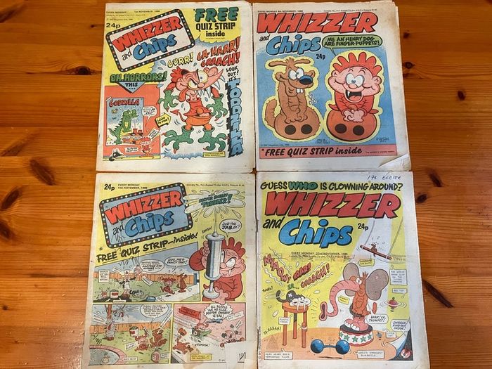 Comics: 'Whizzer and Chips' 1986 (28 numbers)