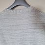 Diesel cable knit sparkle jumper Size large ptp 22" grey In excellent condition Image 4