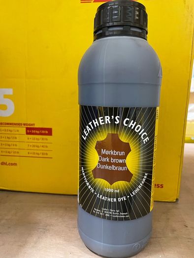 Leather dye / stains for wood