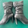 Marco Tozzi  Black leather boots-Softest Leather High Heels Size Uk 6 Eu 39.  Elegant.  In SUPER Condition. Image 5