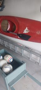 Fibre Glass Kayak and Paddle