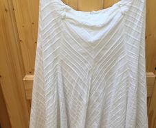 White skirt
