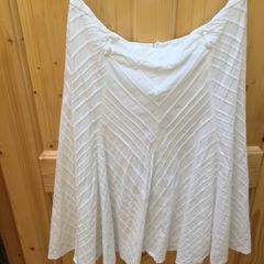 White skirt