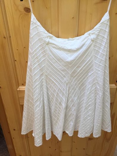 White skirt