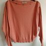ALLSAINTS Coral/Terracotta Batwing Knit Top Image 2