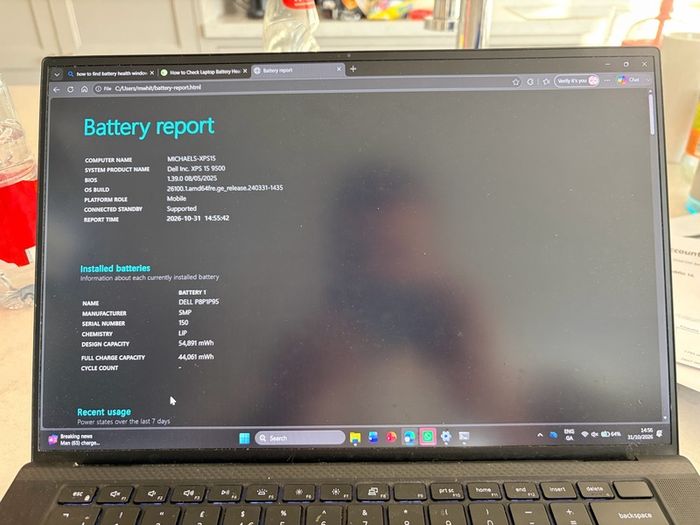 Dell Xps 15 9500 i5 8gb Ram 500gb Ssd