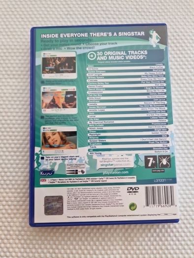 Singstar Pop Hits PlayStation2 Ps2 Games Original