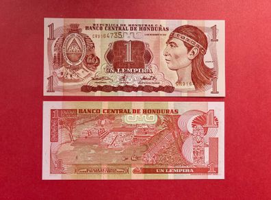 Honduras  1 Lempira  2000    ( uncirculated )