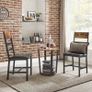 Set of 2  Dining Chairs industrial style Upholstered Dining Chairs Image 2