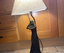 Ethnic Lady Lamp