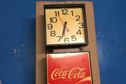 Coca Cola Wall Clock Year 1977