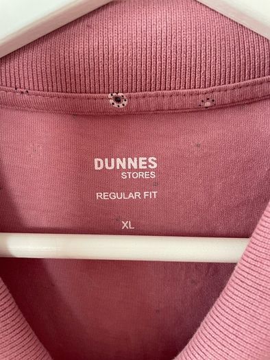 Men's cotton pink polo