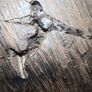 Large rare hand carved Ebony statue Image 3