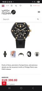 NEW Philipp Plein The Hexagon Chrono PWZBA0223 watch