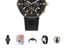 NEW Philipp Plein The Hexagon Chrono PWZBA0223 watch