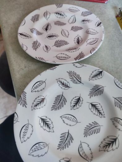 Vintage Set of 2 Side plates made in Arklow Ireland.