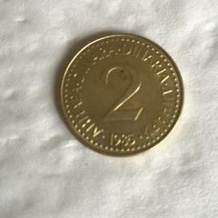 Collectible coin - 1985 Yugoslavia 2 Dinara