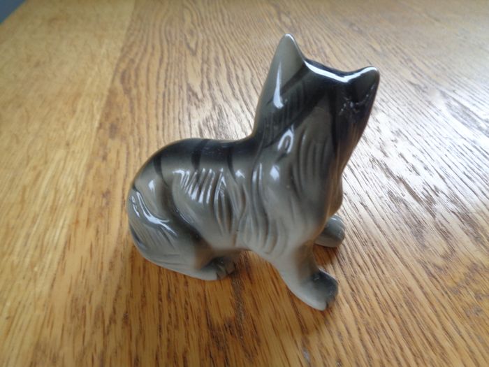 Ceramic Cat Ornament for Sale