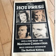 Rare 1977 HotPress Issue 2- Vol 1 Rory Gallagher