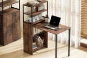 Folding Work Table With Shelf