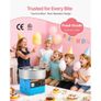 Cotton Candy Machine Commercial, 1000W Electric Candy Floss Maker, Easy Use with 38cm Stainless Steel Bowl and Sugar Scoop, Makes Hard Candy for Home Kids Birthday, Family Party, Blue Image 5